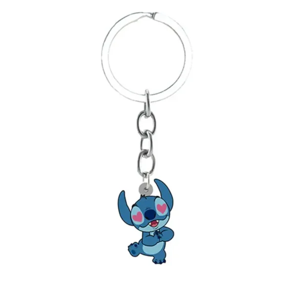 llavero stitch corazon