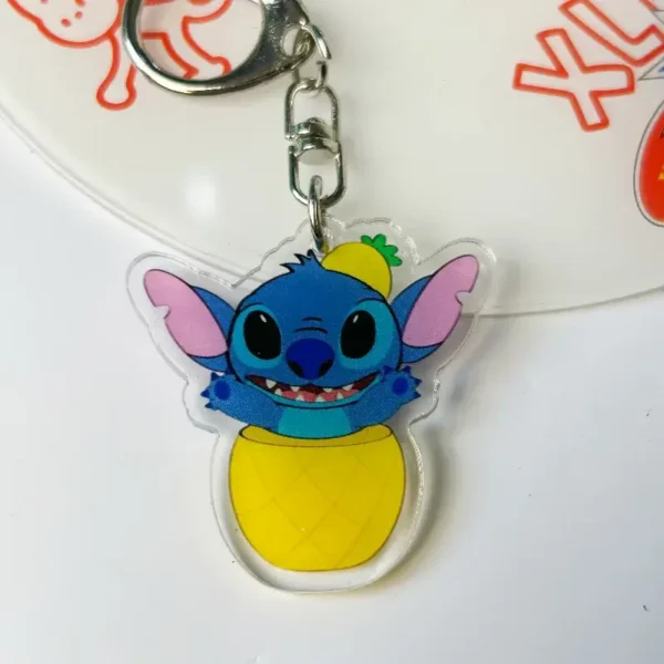 llavero stitch piña
