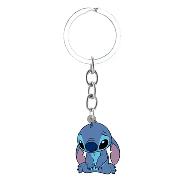 llavero stitch triste