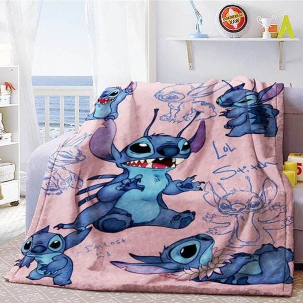 manta con stitch