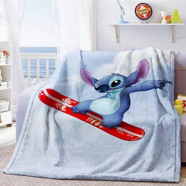 manta infantil stitch