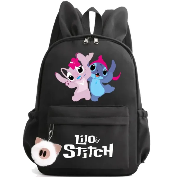 mochila de stitch y angel