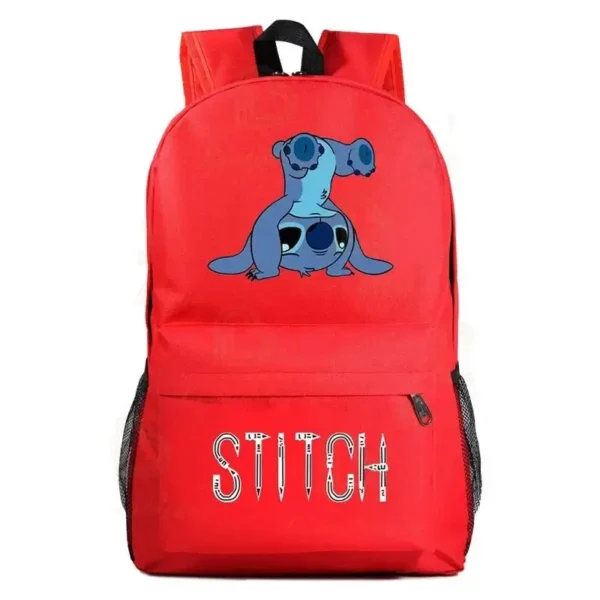 mochila roja stitch