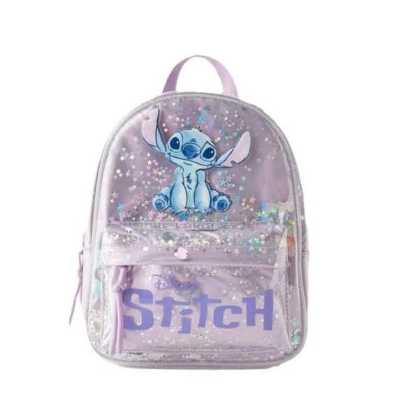 mochila stitch rosa