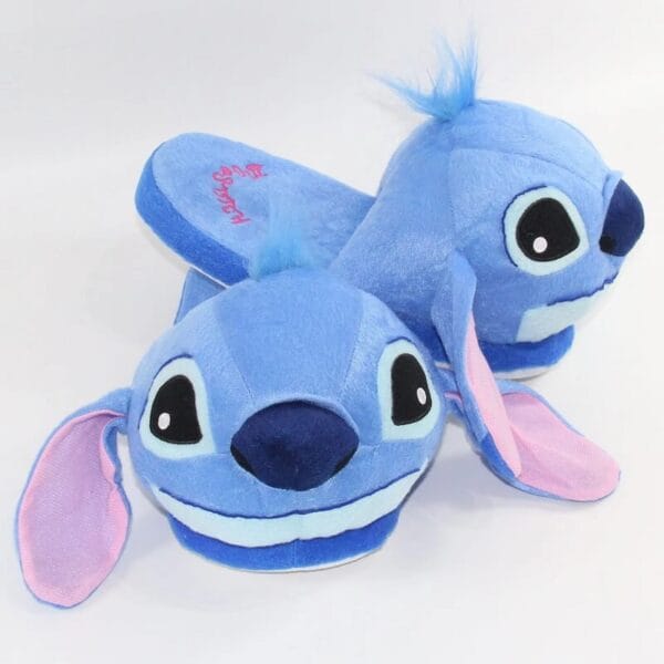 pantuflas stitch azul