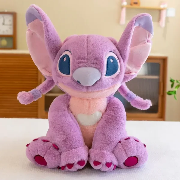 peluche stitch rosa grande