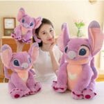 peluche stitch rosa grande