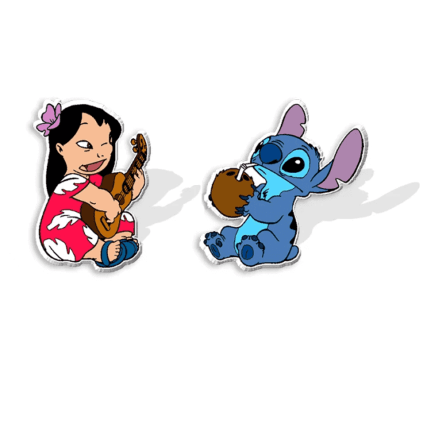 pendientes lilo y stitch