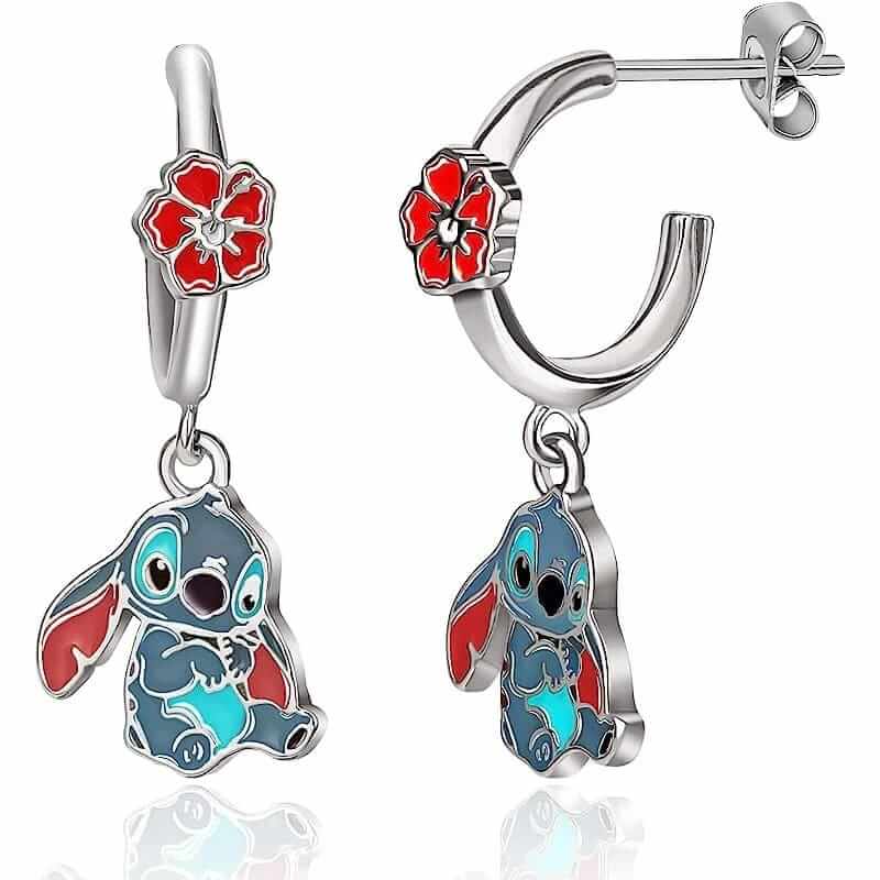 pendientes stitch disney pendientes stitch disney