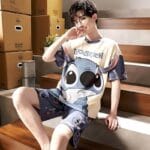 pijama de stitch hombre