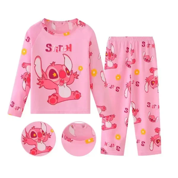 pijama mangas largas stitch