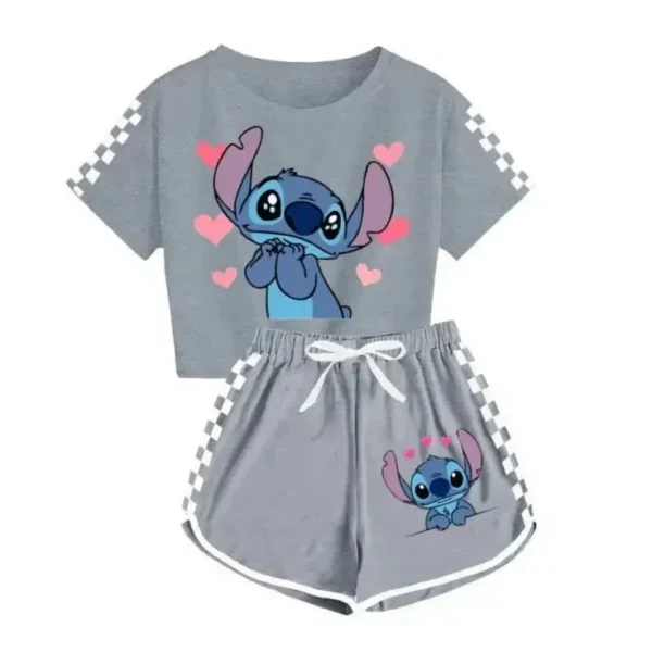 pijama stitch corto