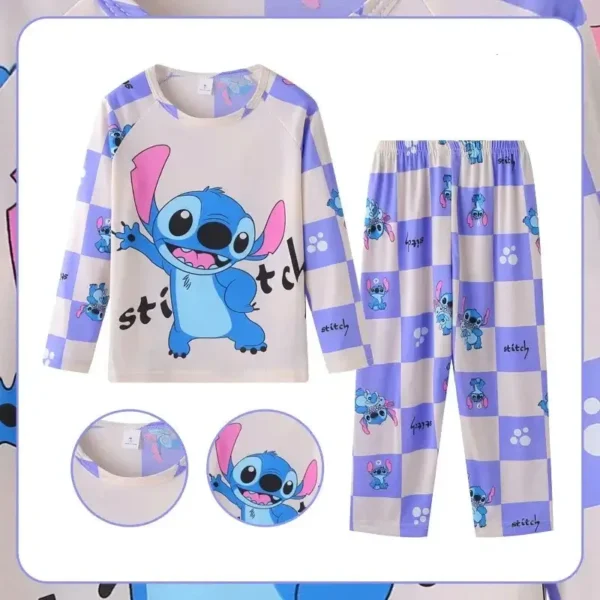 pijama stitch violeta