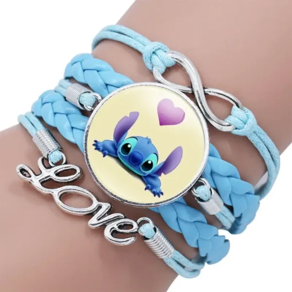 pulsera corazon stitch