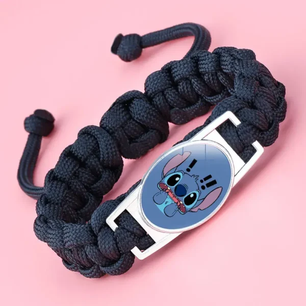 pulsera negra stitch