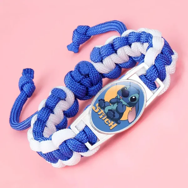 pulsera stitch azul
