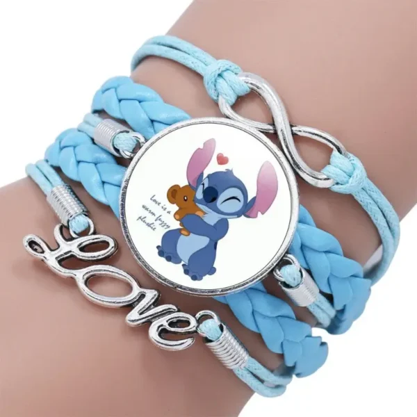 pulsera stitch con peluche