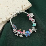 pulsera stitch plata