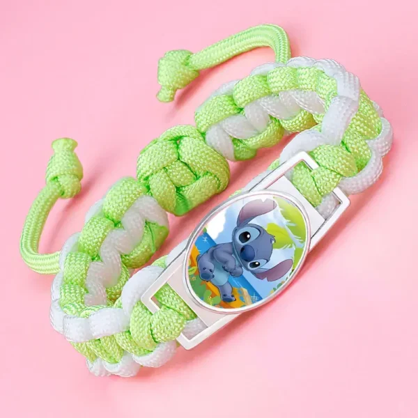 pulsera stitch verde
