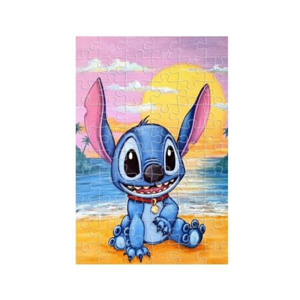 puzzle stitch atardecer