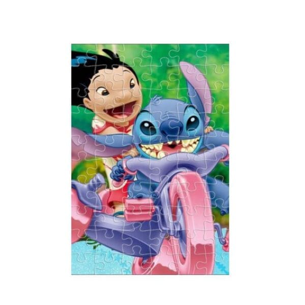 puzzle stitch bicicleta
