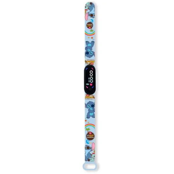 reloj de stitch arcoiris