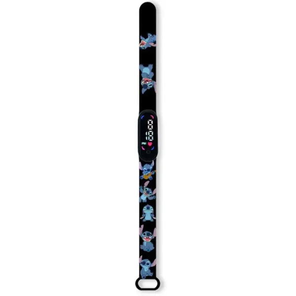 reloj negro stitch