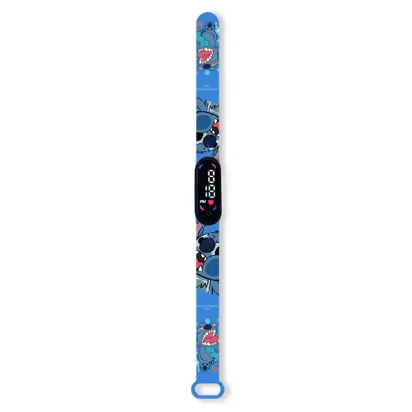reloj stitch azul