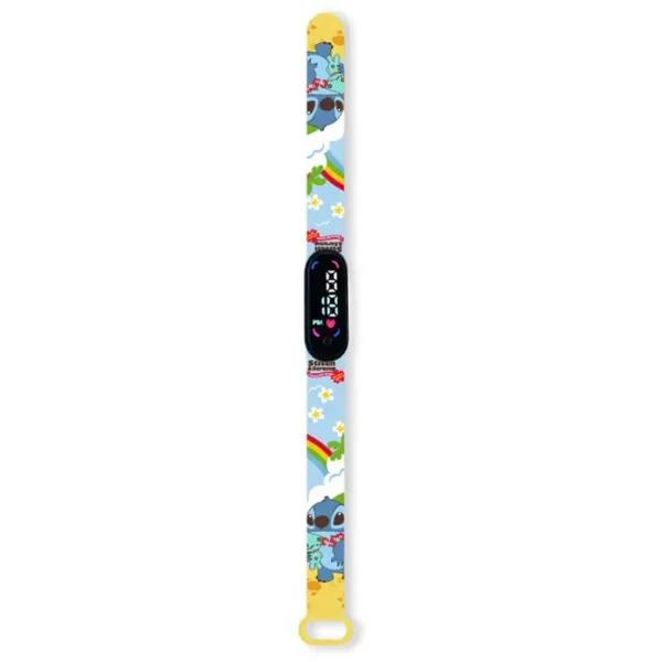 reloj stitch flores