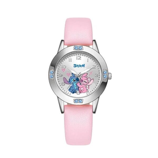 reloj stitch rosa