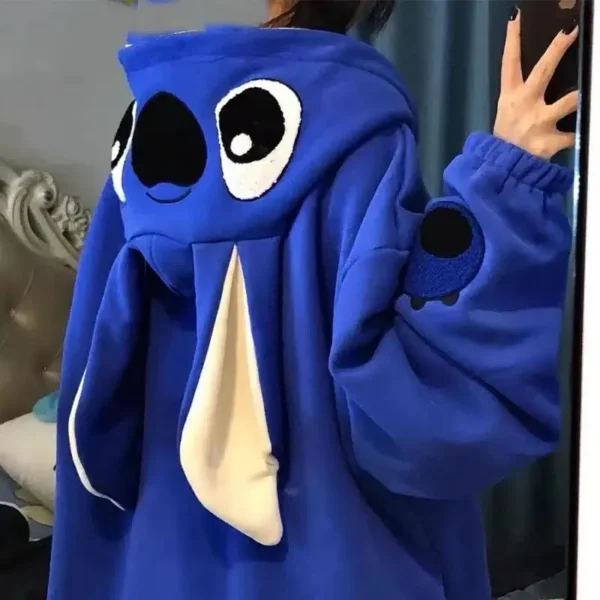 sudadera con capucha stitch