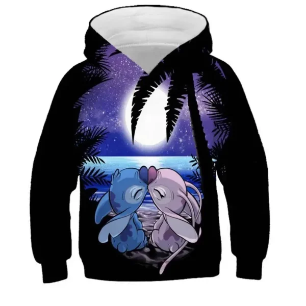 sudadera de stitch y angel