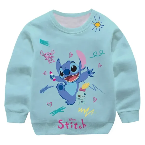sudadera infantil stitch