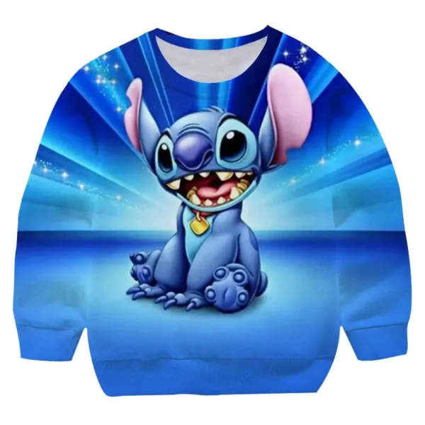sudadera infantil stitch feliz