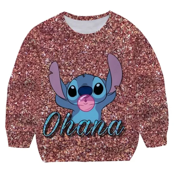 sudadera infantil stitch ohana