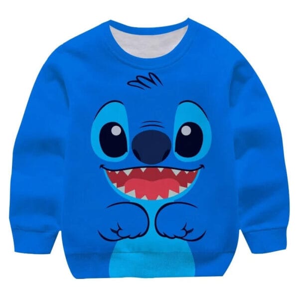 sudadera infantil stitch sonrisa
