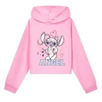 sudadera stitch angel capucha
