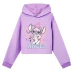 sudadera stitch angel capucha