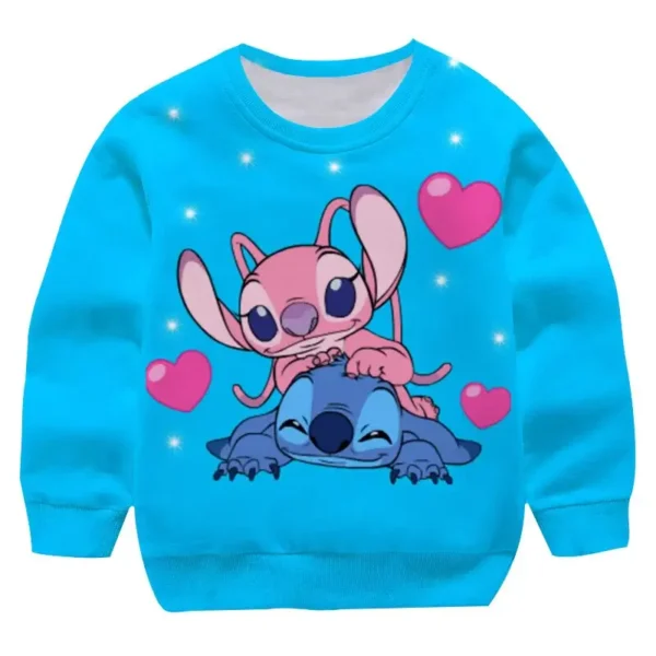 sudadera stitch angel enamorado