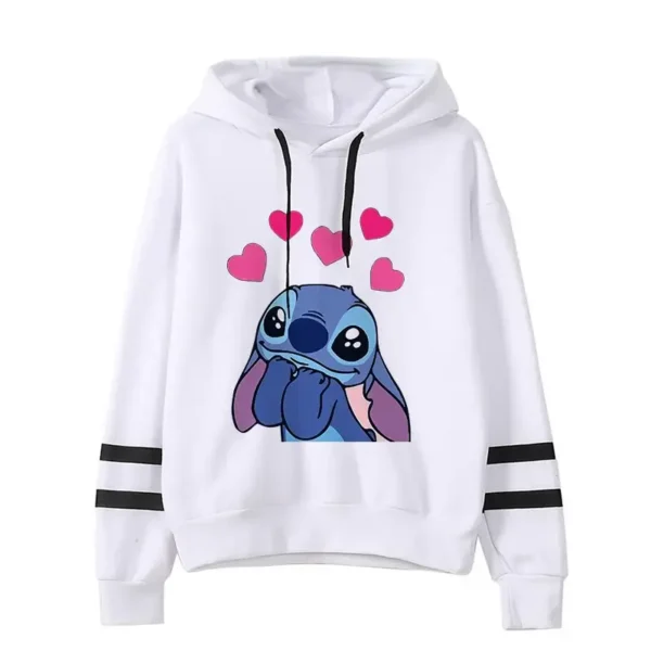 sudadera stitch corazon