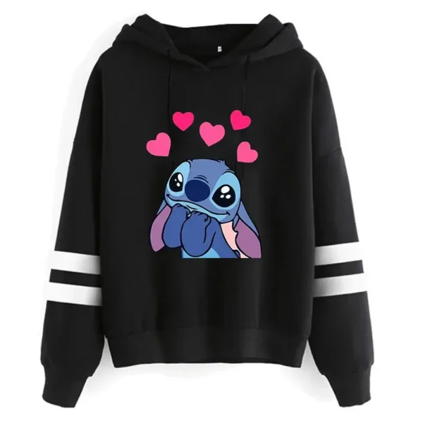 sudadera stitch corazon
