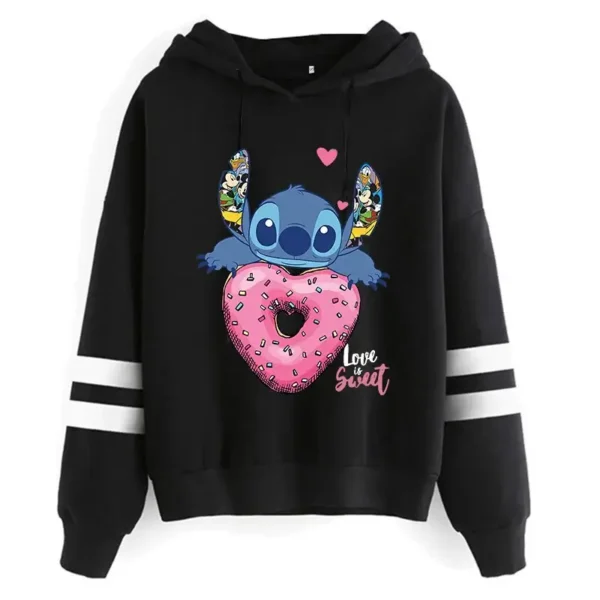 sudadera stitch donuts