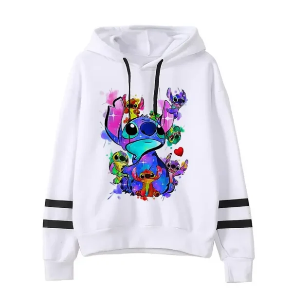 sudadera stitch multicolor