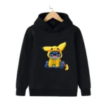 sudadera stitch pikachu