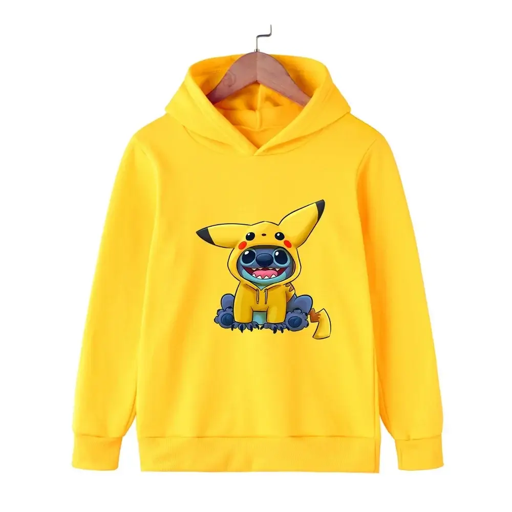 sudadera stitch pikachu sudadera stitch pikachu