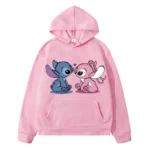 sudadera stitch y angel