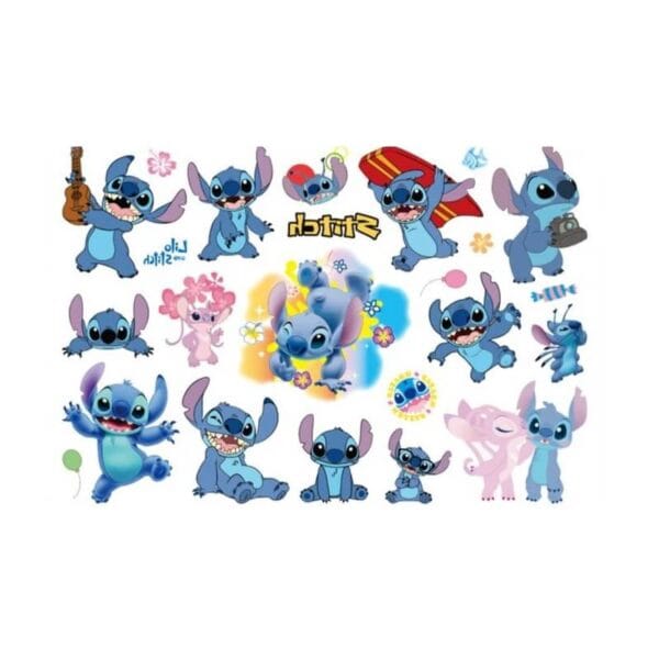 tatuaje stitch feliz