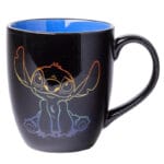 taza negra stitch