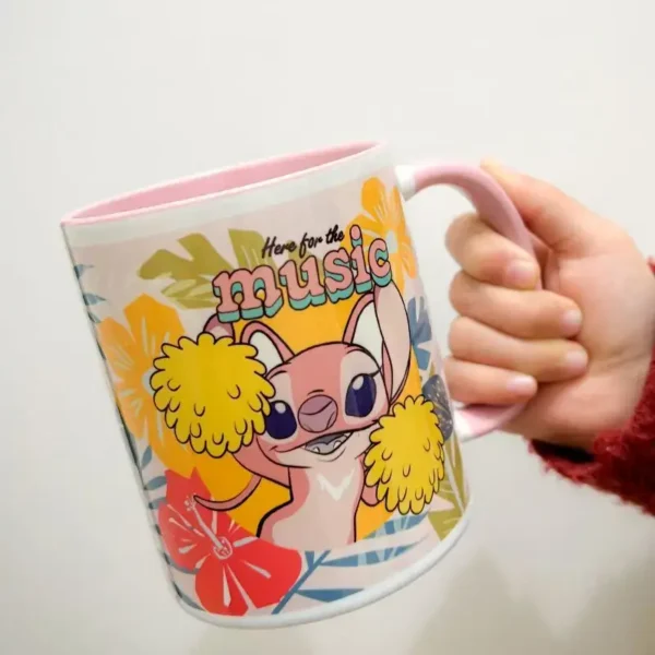 taza stitch de angel