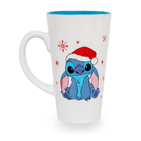 taza stitch navidad